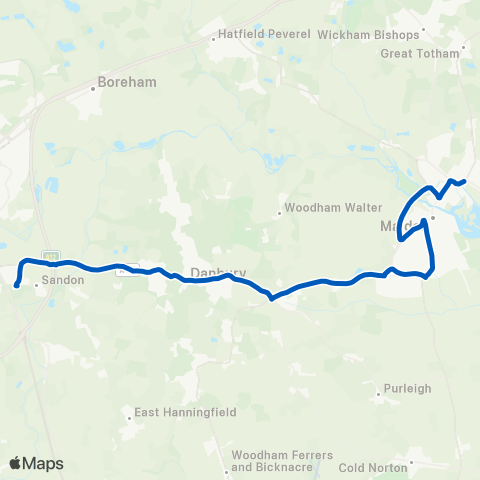 Fourways Coaches  map