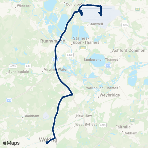 First Berkshire & The Thames Valley  map