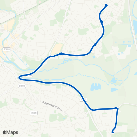 Fourways Coaches  map
