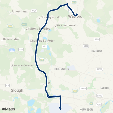 First Berkshire & The Thames Valley  map