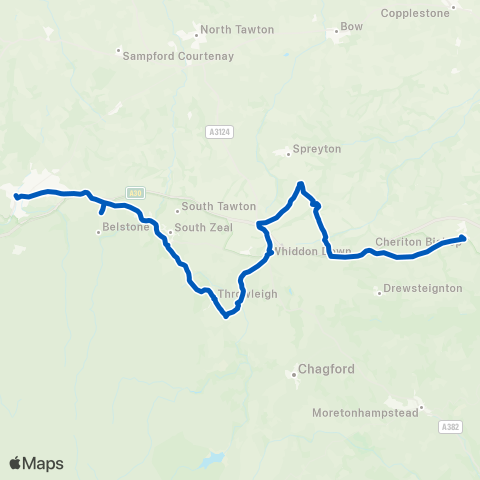 MD Coaches Market Street - Glebelands map