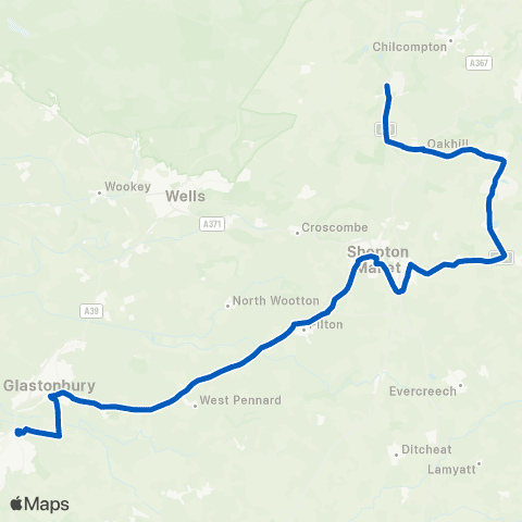 Libra Travel Strode College - King's Lane map