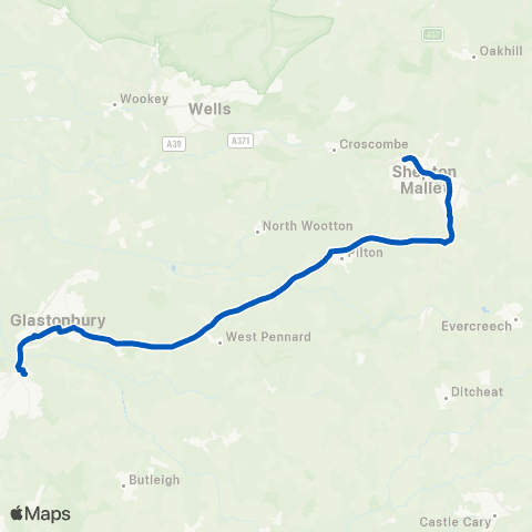 Libra Travel The Crown Inn - Strode College map