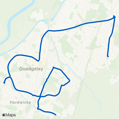 John Dix Travel St Peter's RC HS Bus Pk - Business Pk map