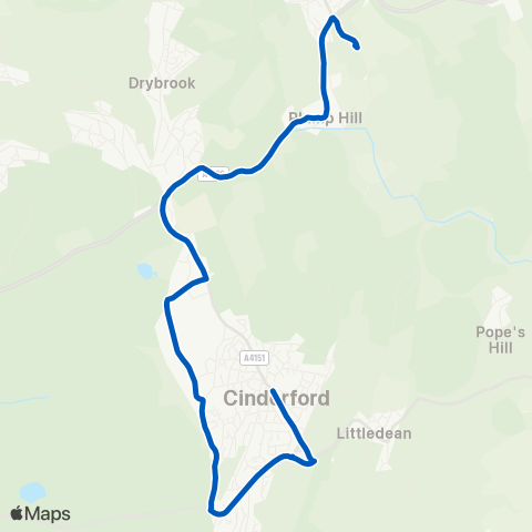 Grindles Coaches  map