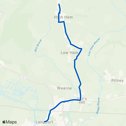 Isle Valley Transport  map