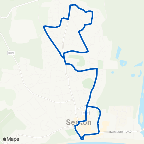 Hatch Green Coaches  map