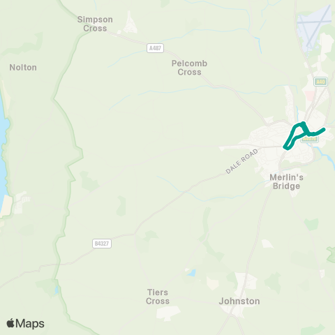 Pembrokeshire County Council  map