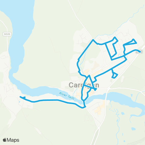 Richards Bros Finch Square C - Finch Square C map