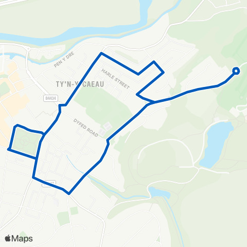 South Wales Transport  map