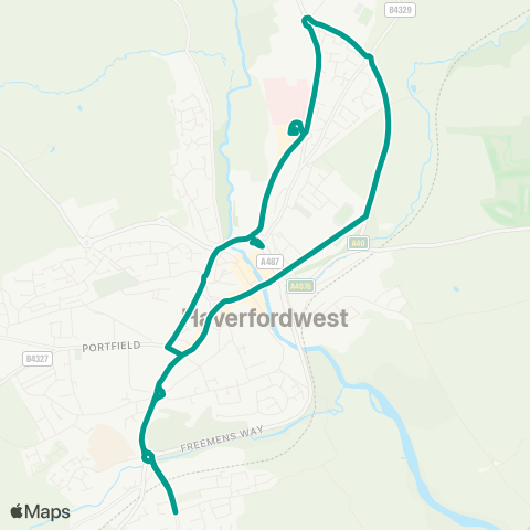 Pembrokeshire County Council  map