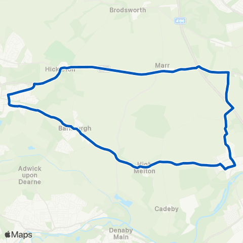 Wilfreda Beehive Barnburgh Ln / Princess Rd - Barnsley Rd / Emley Dr map