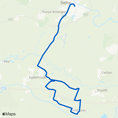 Thornes Independent Ltd Bus Station Stand 5 - Council Houses map