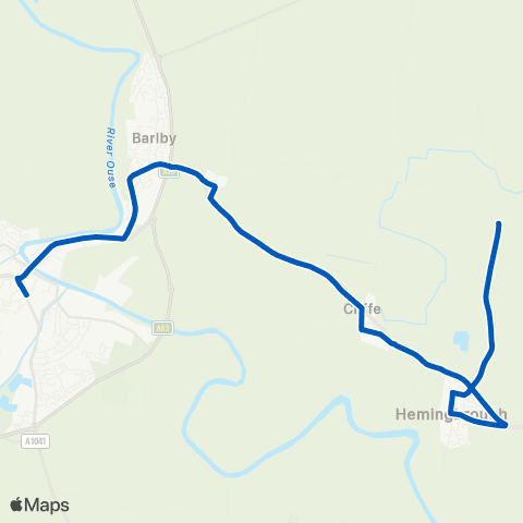 Thornes Independent Ltd Chapel Fields - Bus Station Stand 5 map