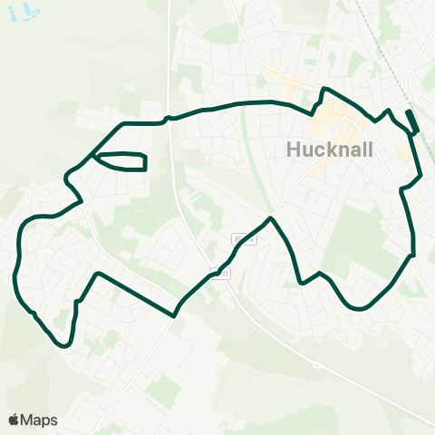 East Midlands Tram Park & Ride - Tram Park & Ride map