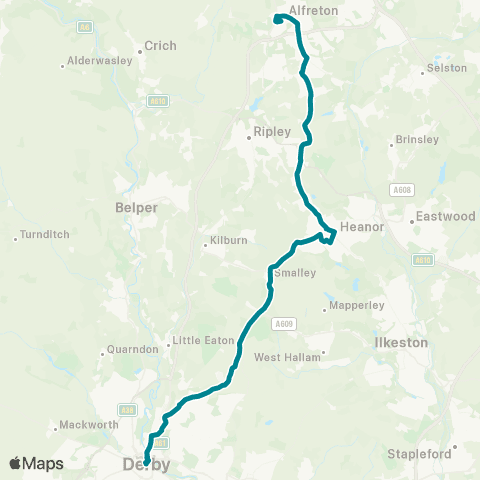 East Midlands Market Place - Corporation Street map
