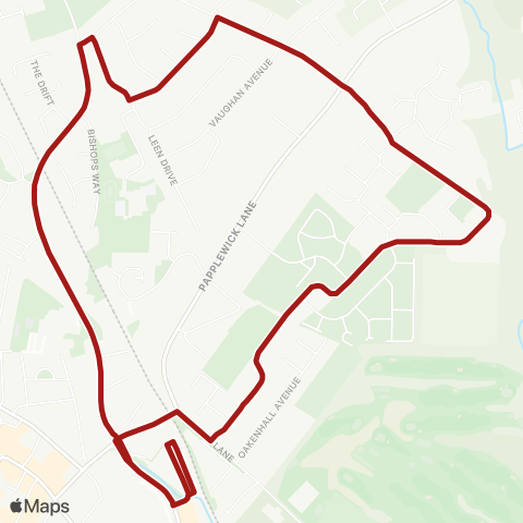 East Midlands Tram Park & Ride - Tram Park & Ride map
