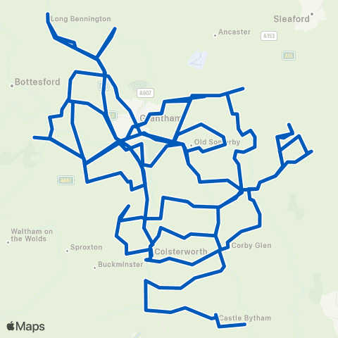 East Midlands Bus Station - Bus Station map