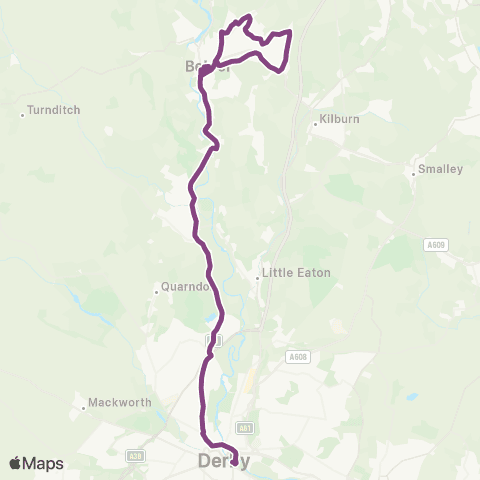 East Midlands Bus Station - Bus Station map