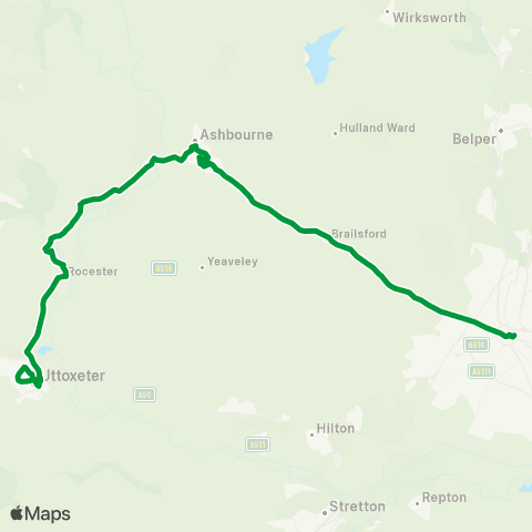 East Midlands Bus Station - Bus Station map