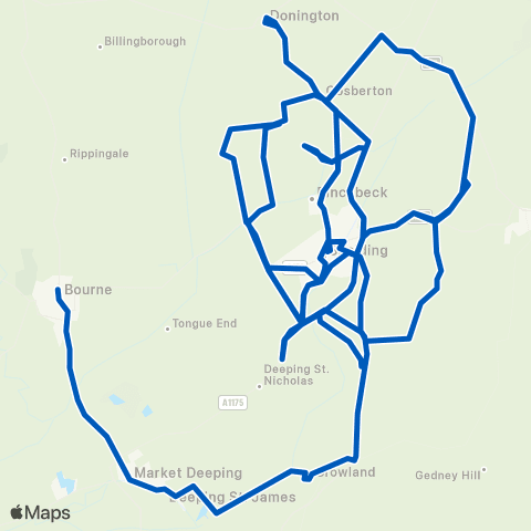 East Midlands Bus Station - Bus Station map