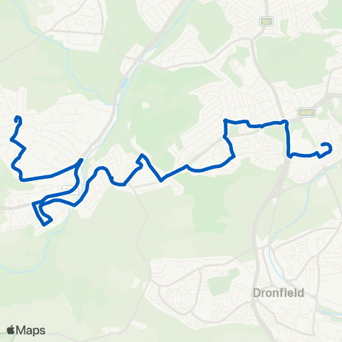 East Midlands Devonshire Ter Rd / Leyfield Rd - Dyche Rd / Ormond Rd map