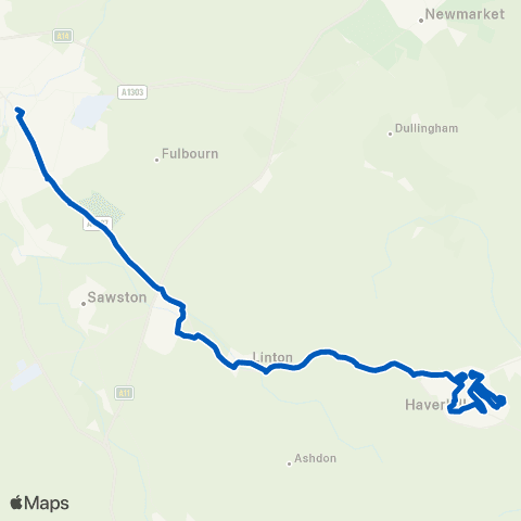 East Midlands Jaywick Road - Drummer St Bus Station map
