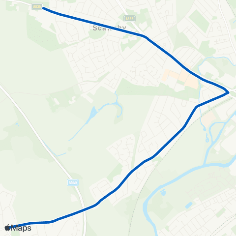 East Midlands Barnsley Rd / Emley Dr - Sprotbrough Rd / Mayfield Rd map