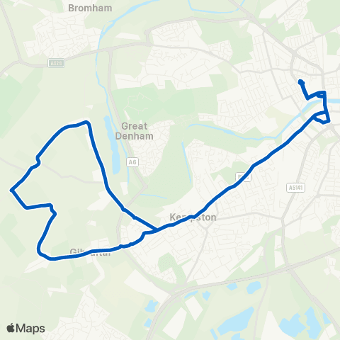 East Midlands Bus Station - Peppercorn Park map