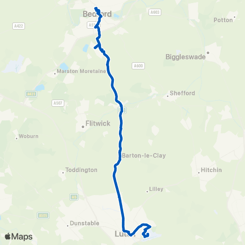 East Midlands Central Railway Sta - Airport Bus Sta map