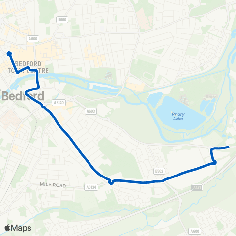 East Midlands Bus Station - Priory Business Park map