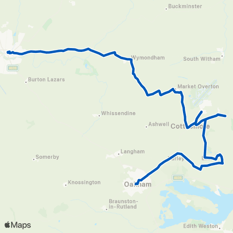 East Midlands Windsor Street - Bus Station map