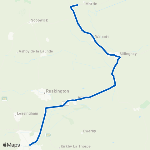 East Midlands Yorkshire Trading - West Grove map