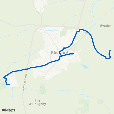East Midlands Primary School - Balmoral Dr Roundabout map