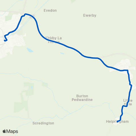 East Midlands Methodist Chapel - Yorkshire Trading map