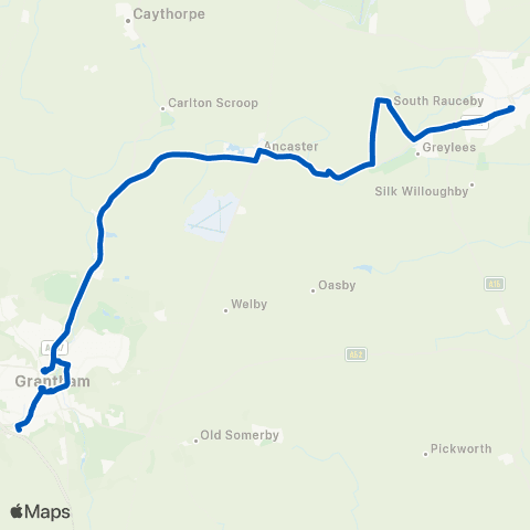East Midlands Rail Station - Walton Academy map