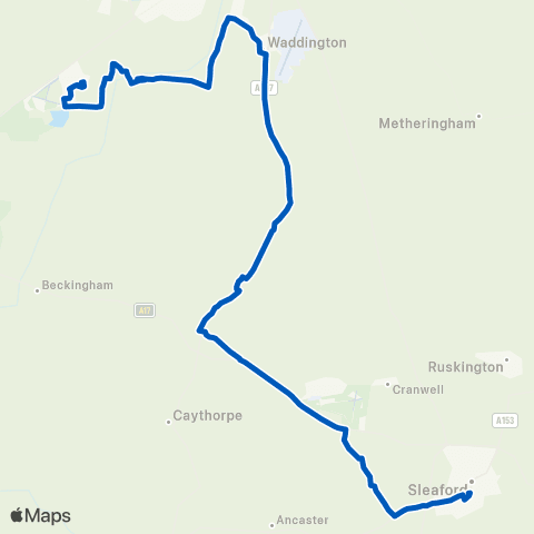 East Midlands Meadowsweet Lane - Spar Shop map