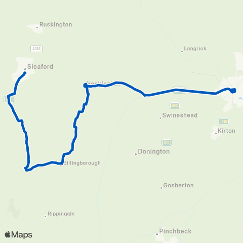 East Midlands Rail Station - Bus Station map