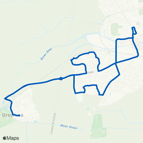 East Midlands Yorkshire Trading - Yorkshire Trading map