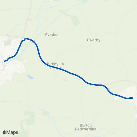 East Midlands Village Hall - St Denys Church map