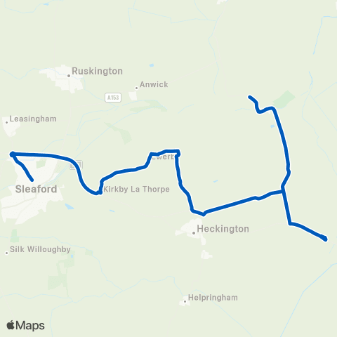 East Midlands Grange Cottages - Tesco map