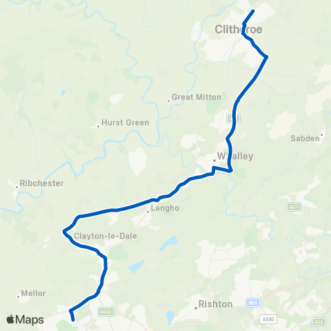 Pilkingtonbus  map
