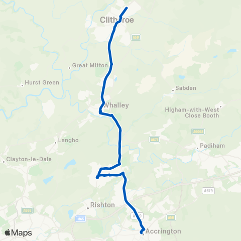 Pilkingtonbus  map
