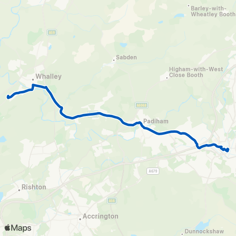 Pilkingtonbus  map