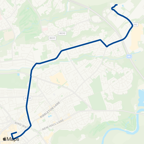 Preston Bus  map