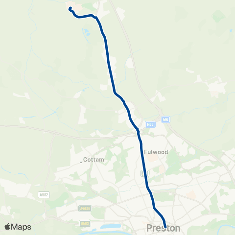 Preston Bus Bus Station - College map
