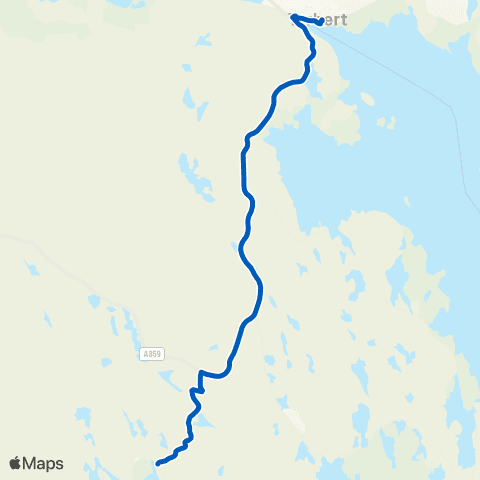 Lochs Motor Transport Road End - Car Park map