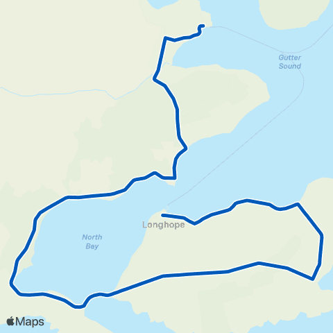 Isle of Hoy Development Trust Royal Hotel - Pier map