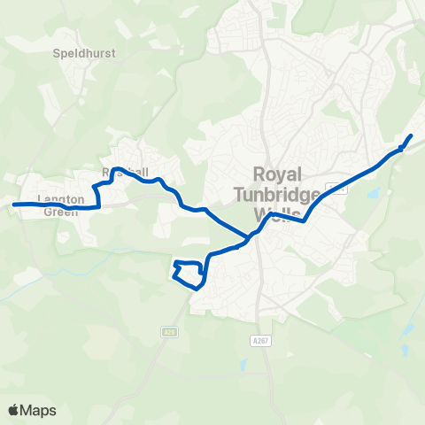 Go-Coach Hire The Hare - The Skinners' Kent Academy map