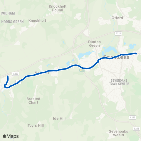Go-Coach Hire Hartley Road - Trinity School map